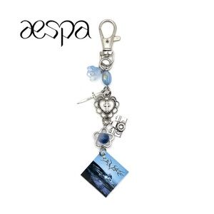 Aespa Kpop Girl Group Savage Mini Album Charm Keychain | Purse Charm